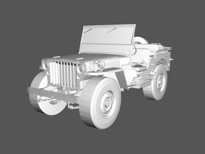 willys mb toys machinery 3d print model - Mito3D