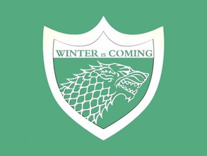 winter coming free 3d model - download stl file Fashion Accessories coat arms house stark game thrones 3d print model - Mito3D
