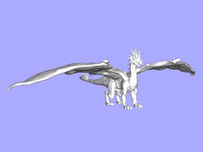 saggio drago giocattoli animali 3d print model - Mito3D