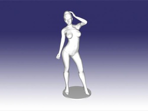 woman in boots toys people 3d print model - Mito3D