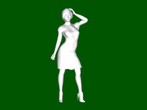 woman pose toys people 3d print model - Mito3D