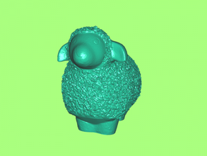 wooly sheep free 3d model - download stl file Toys Animals funny toy 3d print model - Mito3D