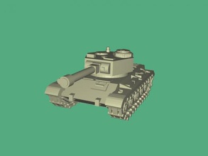 ww2 tank free 3d model - download stl file Toys Machinery world war 2 3d print model - Mito3D
