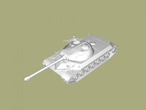 indir n dosya wz-111 ücretsiz 3d model Oyuncaklar Oyunlar Çin prototip ağır tank 3d print model - Mito3D