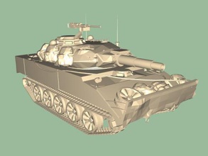 xm551 sheridan ücretsiz 3d model download stl dosyası Oyuncaklar Makine Amerikan hafif tank dosya 3d print model - Mito3D