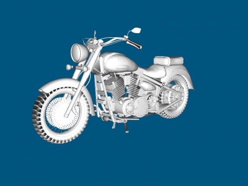 yamaha obj giocattoli macchinari 3D print model - Mito3D