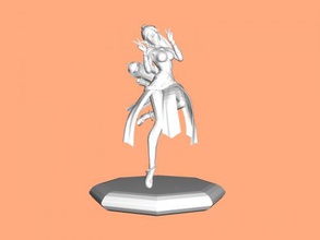 voando estátua brinquedos jogos 3d print model - Mito3D