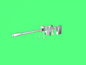 yoko rifle de higiene modelo 3d - baixar arquivo obj Brinquedos Desenhos animados anime sniper 3d print model - Mito3D