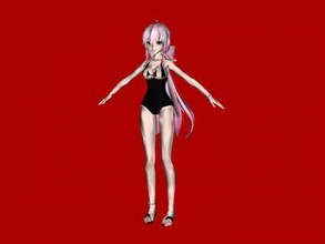 yowane haku livre modelo 3d - baixar arquivo obj Brinquedos Desenhos animados fanmade de vocaloid caracteres do 3d print model - Mito3D