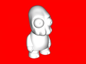zoidberg mini toys cartoons 3d print model - Mito3D