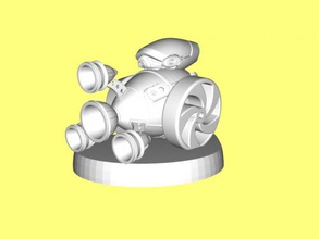 zoombot toys machinery 3d print model - Mito3D