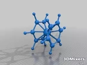  bis benzene chromium model free 3d model molecule chromium chemistry model chemistry benzene