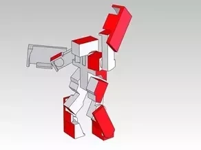  blockbot design 3d print transformers transformer toy transformer solidworks