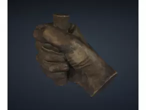  cast lincoln's hand 3d m