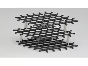  graphene plane graphite models supports free 3d model teaching science education science molecular model model graphite graphene chemistry model chemistry carbon allotrope
