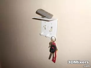  light switch cover - key