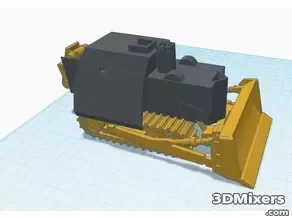  marvin heemeyer's killdozer design 3d print marvin killdozer heemeyer bulldozer