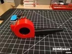  mini leaf blower design 3d print wire stuff 3d prints usefull  unique thinkfunchallenge switch strange spinning small tool small pla nozzle fan nozzle neat motor miniatures miniature mini leaf funny funny fun fan electricity electrical electric cool blower fan air 9v holder 9v battery