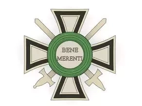  order bene merenti royal house 3d model ww2 ww1 social studies royal romanian romania prop medals medal knight history cosplay prop cosplay award