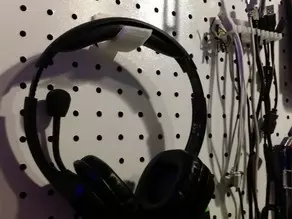  pegboard headset hanger 
