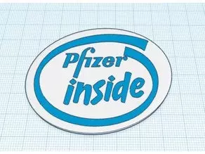  pfizer oval badge design