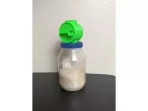  rice dispenser design 3d print rice jar dispenser dispenser
