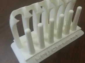  test tube rack 3d model 