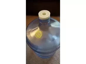  water dispenser 5 gallon bottle replacement cap design 3d print water dispenser cap
