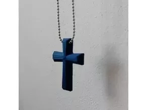 cross 3d model printer pedant necklace pendent necklaces necklace cross cros croos pedant christian cross christians christianity christian