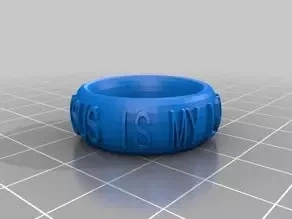 jesus bracelet 3d model printing customized