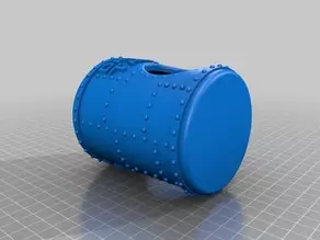steampunk coozie 3d model