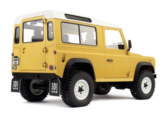 modelo 4 landy 4x4 techo duro 3dsets com modelos coche vehiculo vehículo 3d print model - Mito3D