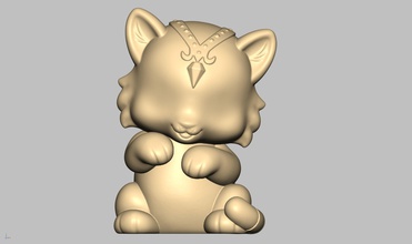 00089 conçu 3d impression statue corps dessin animé mignonne jeux jouets manga femme fille joli jouet figure japonais sexy art vengeurs bande dessinée animaux sculptures 3d print model - Mito3D