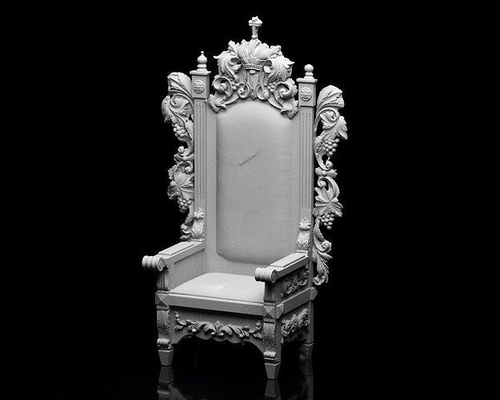 001561 non elaborato 3d scansione of an riccamente scolpito trono 3dscan rawscan mobilia 3dprinting arredamento ornato miniatura oggetti collezione storico highpoly obj scultura digitalmodel fantasia royalty architettura dettagliata casa 3d print model - Mito3D