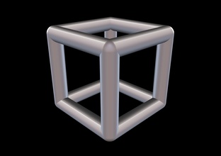 001 mathart - sólidos platónicos cubo 01 10 cm la ciencia platónico sólido poliedro de matemáticas forma geométrica 3d print model - Mito3D
