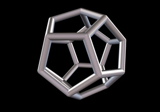 010 mathart platônico sólidos dodecaedro 01 10 cm sólido matemática poliedro ciência 3d print model - Mito3D
