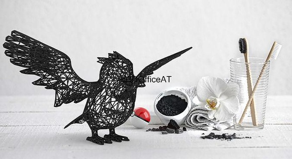 016 pidgey pokemon wiremon figure 3d printing resin home decoration wire art collectibles figurines gaming unique iconic sculptures 3d print model - Mito3D