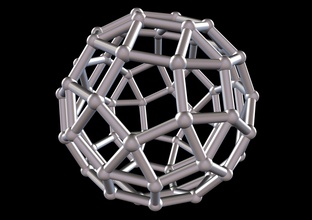 029 mathart archimedean solids small rhombicosidodecahedron 02 mathart archimédien solides petit science math 3d print model - Mito3D
