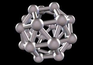 036 mathart - archimedean solids snub cube 03 10 cm science math 3d print model - Mito3D