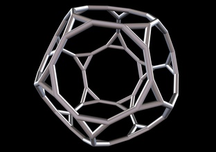 043 mathart-sólidos de arquimedes-dodecaedro truncado 01-10cm ciência mathart arquimedes sólidos dodecaedro matemática 3d print model - Mito3D