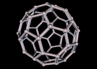 047 mathart-sólidos de arquimedes-o icosaedro truncado, 02-10cm ciência mathart arquimedes sólidos truncado matemática 3d print model - Mito3D