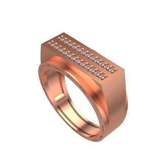 092 signori squillare fantasia uomini oro cad design argento diamante lusso moda rodio nozze gioielleria anelli 3d print model - Mito3D