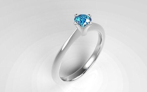 0 25 Karat Solitär Ring anello Solitario Schmuck Ringe Diamant Gold Silber brillant einsam Mode Engagement Ehe amore Juwel 3d print model - Mito3D