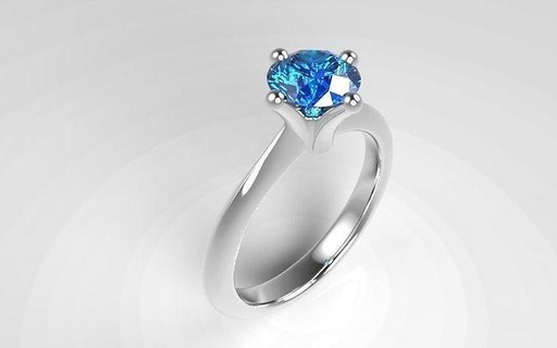 0 90 Karat Solitär Ring einsam anello Solitario Schmuck Ringe Diamant Gold Silber brillant Mode Engagement Ehe amore Juwel 3d print model - Mito3D