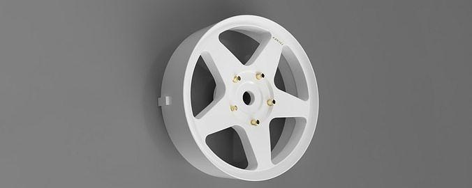 1-10 scale rc drift wheel mst insert pack rcdrift rcdriftcar diy car wheels printable automotive print hobby rccar rcwheel driftwheel racing 3d print model - Mito3D