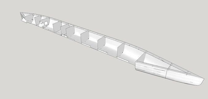 1-72nd titanic - complete lower hull must read description 3dprinting ship boat radiocontrol rc hobby diy 3d print model - Mito3D
