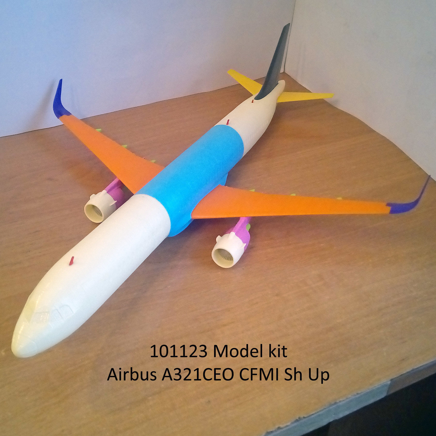 101123 Airbus a321ceo cfmi sh Flugzeug a321 a320 Jet boeing Hobby DIY 3D print model - Mito3D