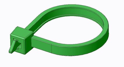 111 02319 hellermann cabo laços poliamida padrão t181 cabletie braçadeira t series pa66 ciência engenharia 3d print model - Mito3D