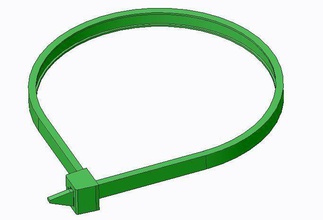 111-02370 hellermann cable ties polyamide standard t18i cabletie t181 111 02370 clip science engineering 3d print model - Mito3D