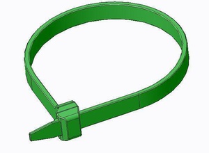 118-05040 hellermann cable ties thin-walled bundles t50ros 118 05040 science engineering 3d print model - Mito3D